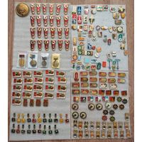 Коллекция значков Олимпиады - 80