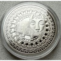 Телец. Знаки зодиака. 1 рубль. Медно-никелевый сплав. 2009 год.