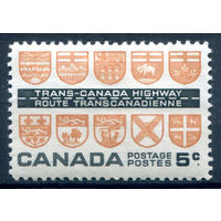 Канада - 1962г. - транс Канада - 1 марка - полная серия, MH [Mi 347]. #3-WK-100-A-2