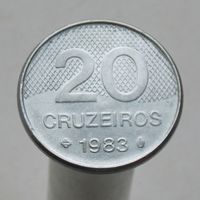 Бразилия 20 Крузейро 1983