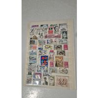 Колекия марок Франция ,гашенные