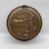 Медное панно. Италия. Арт 3307