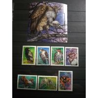 Танзания 1994 г. Птицы.