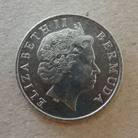 Бермуды 25 центов, 2000 г., KM# 110 ю