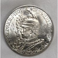 2 марки 1901 династия Пруссия яркий блеск