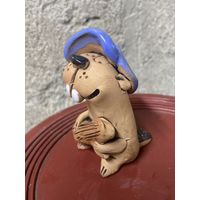 Бобер из глины