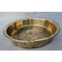 Латунный толстостенный таз. Вторая половина прошлого века.2.