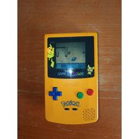 Nintendo Game Boy Color Pokemon рабочий с игрой Star Wars Yoda Stories