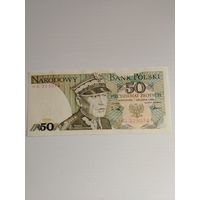 Польша. 50 золотых 1988 г. Без хождения