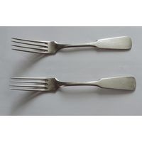 Вилки мельхиоровые фирмы Fraget 30-е годы Польша. Длина 21 см.