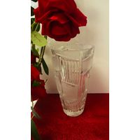 Ваза "Красный гигант".Хрусталь алмазная грань, 70- 80 г.