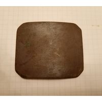 Пряга без символики. 65мм х 52мм.