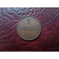 5 пенни 1917 г.