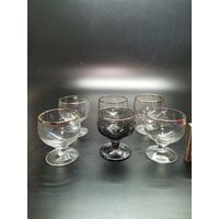 Рюмка СССР 6 шт. (одним лотом).