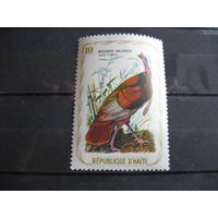 Гаити.  Птицы Адюбон.  1975 г. см. условие.