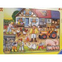 Паззлы Равенсбургер в рамке для самых маленьких одним лотом 6 ЕДИНИЦ