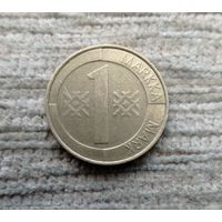 Werty71 Финляндия 1 марка 1993