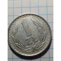 1 злотый Польша 1985 год