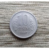 Werty71 Узбекистан 10 сум 1997 сумов сом сомов