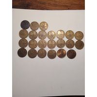 Погодовка 3 копеечных монет