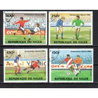 Чемпионат мира по футболу в Мексике Нигерия 1984 год серия из 4-х марок