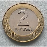 Литва 2 лита 2008. 1-2-10