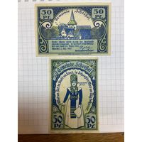 50 пфеннигов (нотгельды) г. Германия Счебел-1201-2