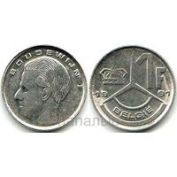 Бельгия 1 франк 1991 Belgiё