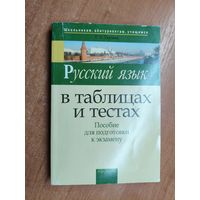 Татьяна Ткачева "Русский язык в таблицах и тестах. Пособие для подготовки к экзамену" из серии "Школьникам, абитуриентам, учашимся"
