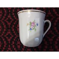 Кружка фарфоровая, 60-х, Городница, СССР.