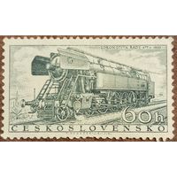 Чехословакия 1956. Паровоз серии 477.0