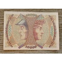 Werty71 Германия 10000 марок 1923 банкнота Гроссгельд Мангейм