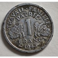1943 год Франция франк