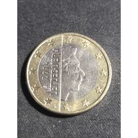 Люксембург 1 евро 2014