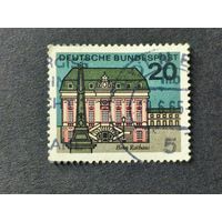 Германия 1964. Столицы земель Федеративной Республики Германия. Городская ратуша, Бонн