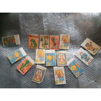 Флажки елочные новогодние 70е гг