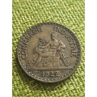 Франция 2 франка 1922 г