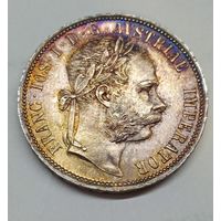 1 флорин Австро-Венгрия 1884г