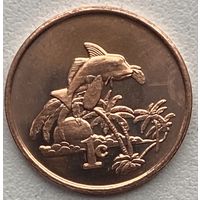 Токелау 1 цент 2012 г.