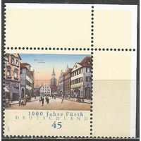 Германия. 1000-летие г.Фюрха. 2007г. Mi#2580.