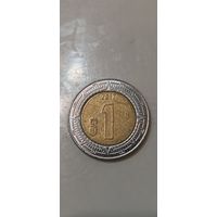 Мексика 1 песо 2017