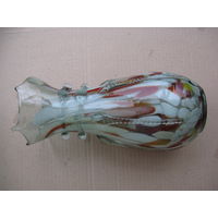 Ваза времён СССР цветное стекло