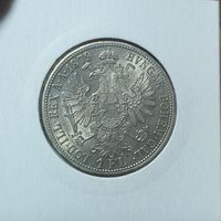 Флорин 1879 Австро-Венгрия UNC