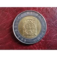 500 лир Сан-Марино 1988 г.