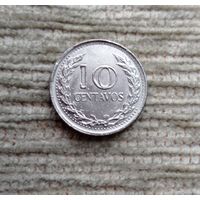 Werty71 Колумбия 10 сентаво 1972