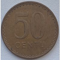 Литва 50 центов 1991 г.