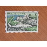 1961 Франция архитектура чистая MNH** (1-2)