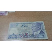 1000 лир Турции с  рубля