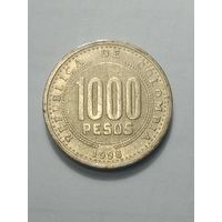 Колумбия 1000 песо 1998 года .