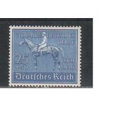 Германия-1939,(Мих.698)  * , Спорт Скачки, Лошади, (одиночка)